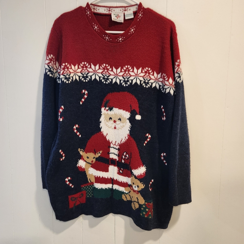 Nutcracker Christmas Sweater Size L